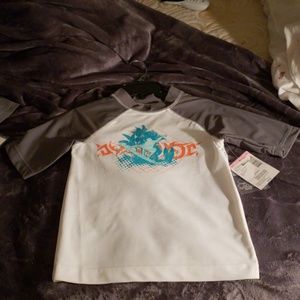 Boys regular Joe Boxer swim rashguard tee